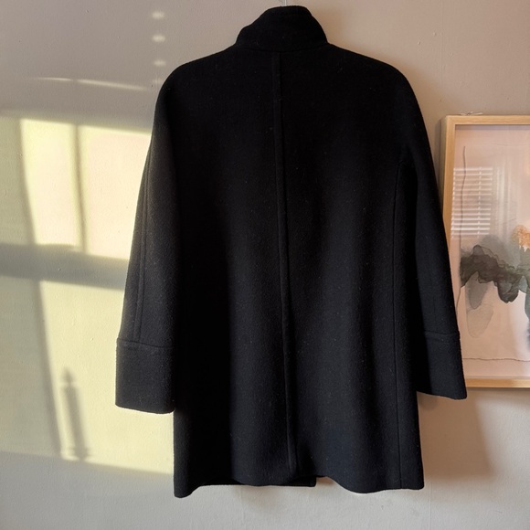 J.Crew City Coat in Black, Size 4 - Picture 2 of 5